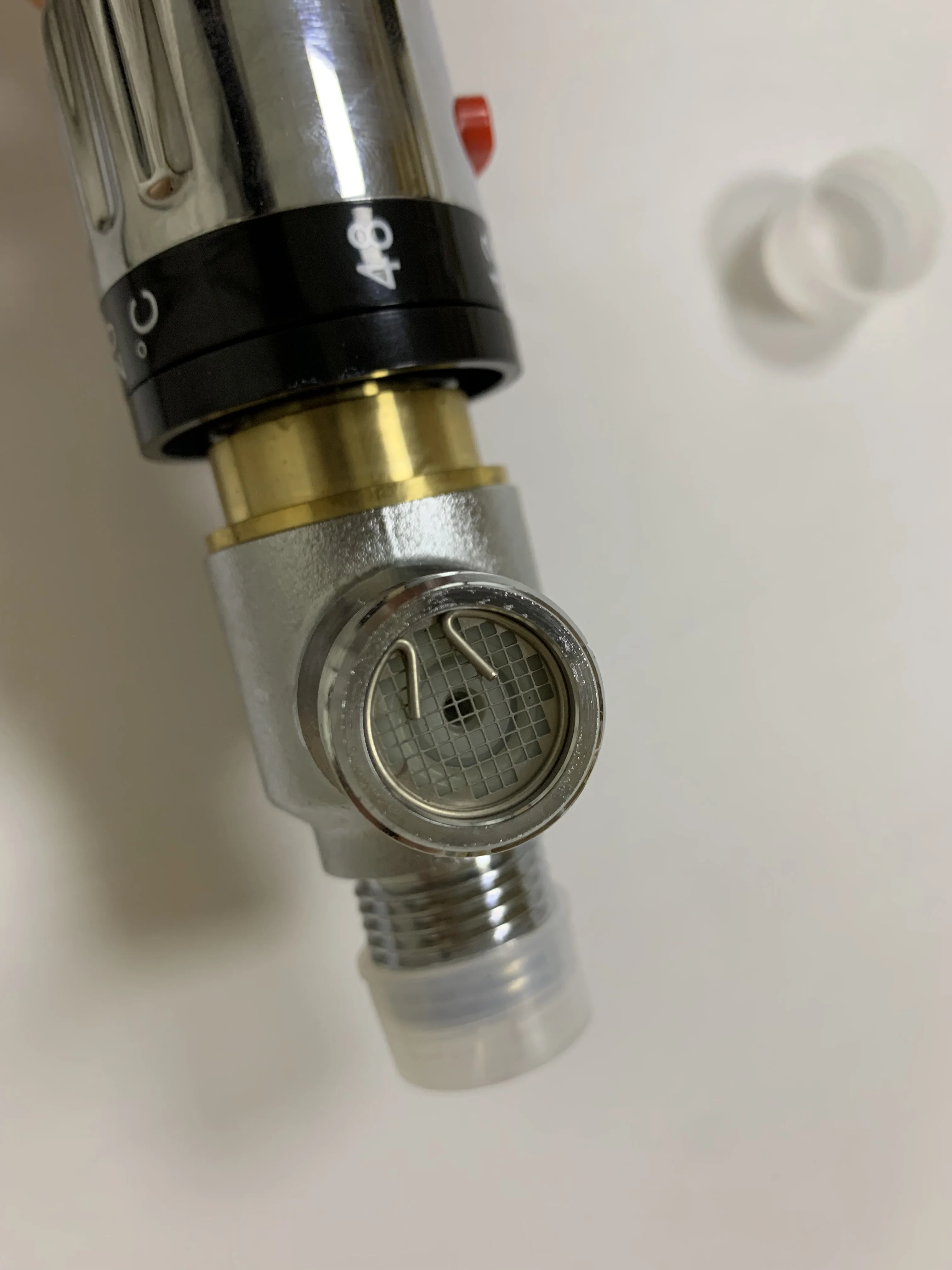 Brass Ball Valve Straight with Swivel Nut for Water Meter Thermostatic Valve