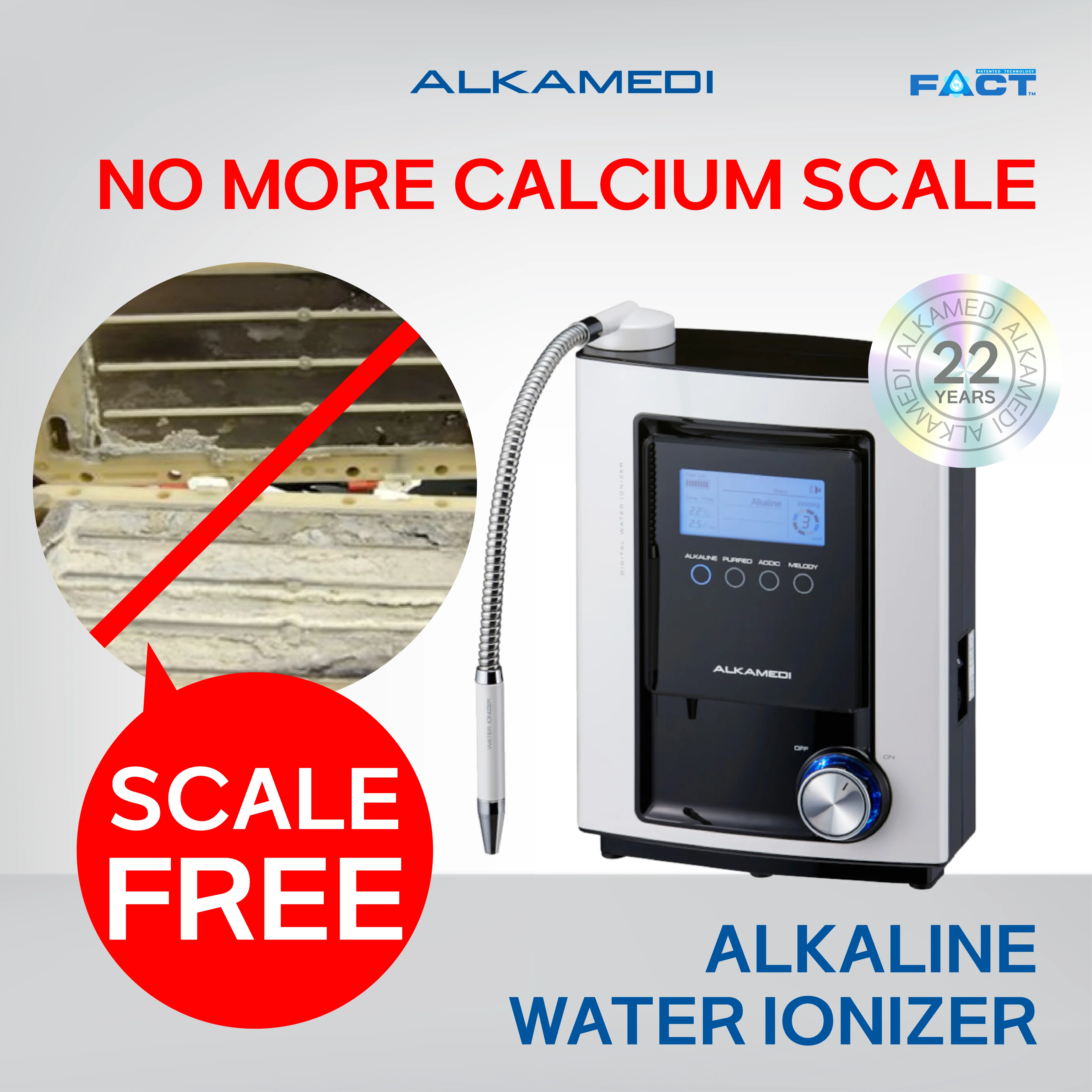 Alkaline Water Ionizer (Model : AMS 2100S) - B2B level transaction is required alkaline water treatment system