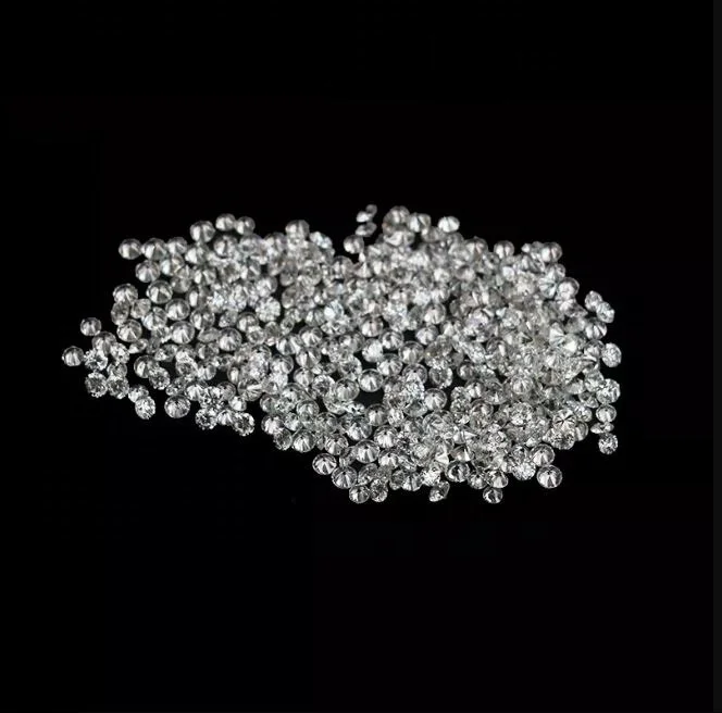 Lab Grown Loose Diamonds HTHP Polished 0.8 mm to 3 mm size round brilliant cut,vvs loose lab grown diamonds