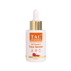 Buy The Ayurveda Co. 15% Vitamin C Face Serum for Toning Brightening & Glowing Skin Anti Aging & Anti Wrinkles 30ml