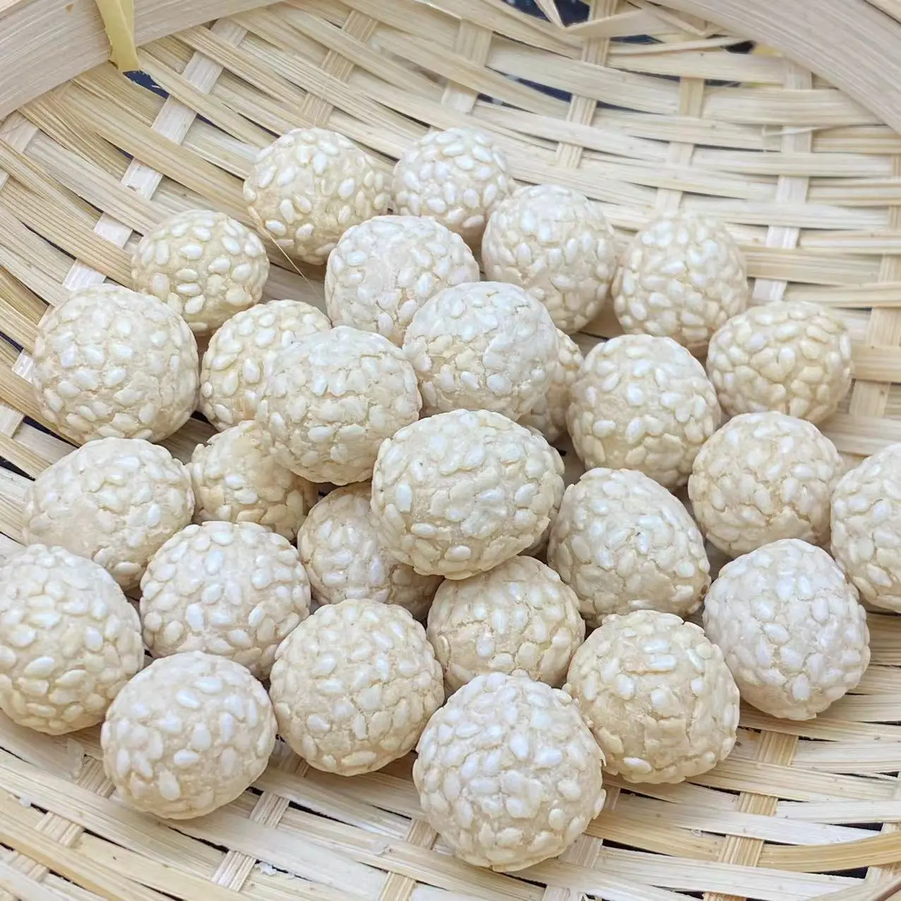 Sesame Coated Peanuts Healthy Snack Crunchy White Sesame Peanut