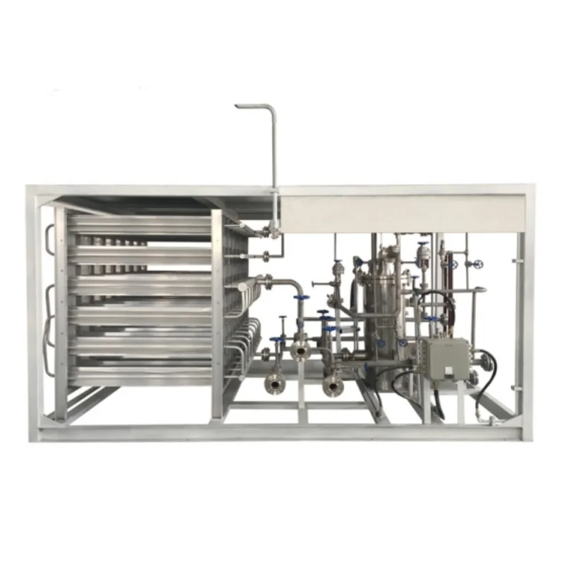 Cryogenic Liquid Oxygen, Nitrogen, Argon Gas Cylinder Filling Station Skid Pump Skid-Mounted