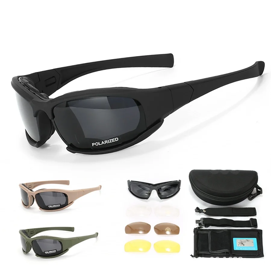 Поляризованные очки с 4 линзами