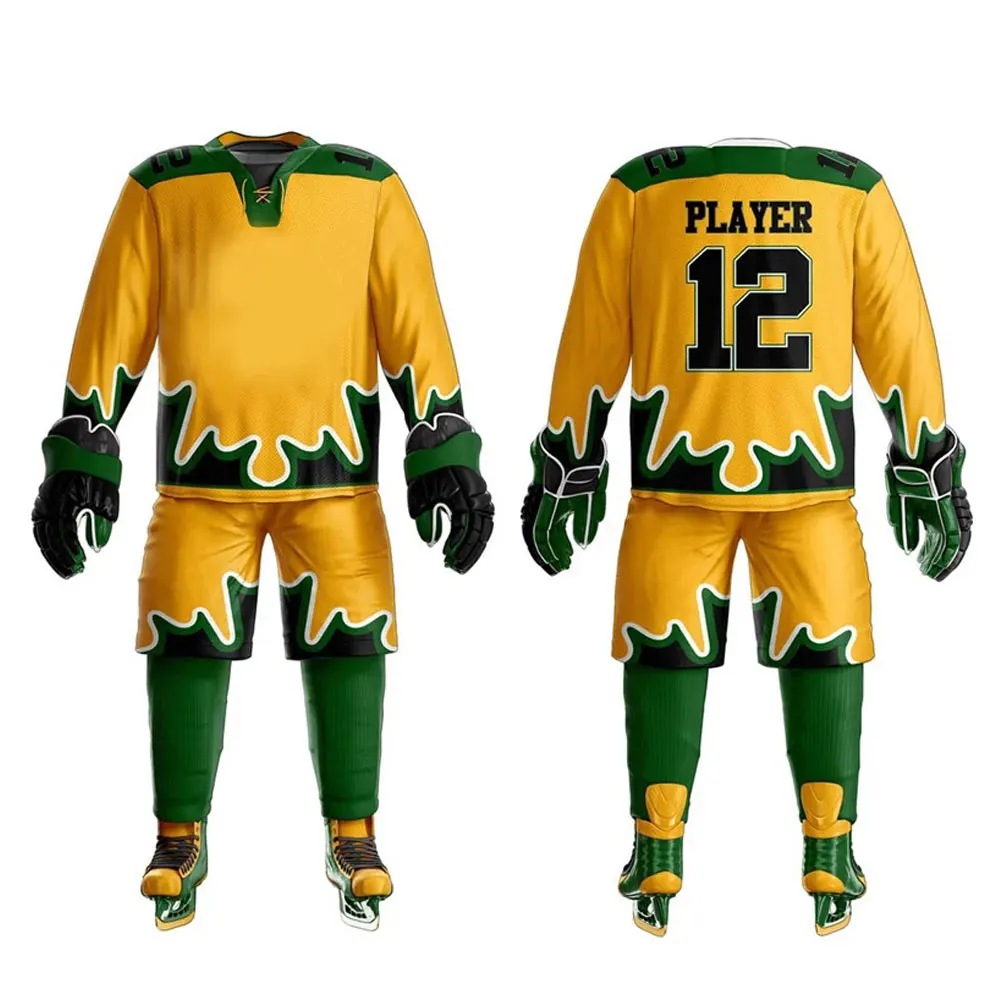 Sublimation Design Cheap Price Ice Hockey Uniform For Men / Hot Sale Sports Clothing Top Quality Ice Hockey Uniform