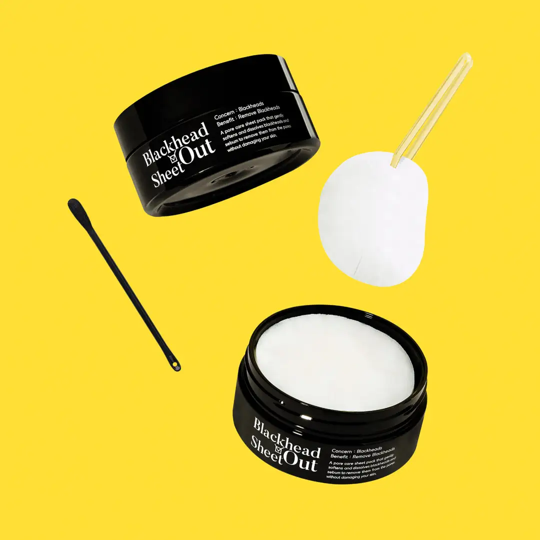TIAM Blackhead Out Sheet (35 Sheets)- Made in Korea Gentle Remover Black Head White Head Calming Tightening Pore Easy Stick