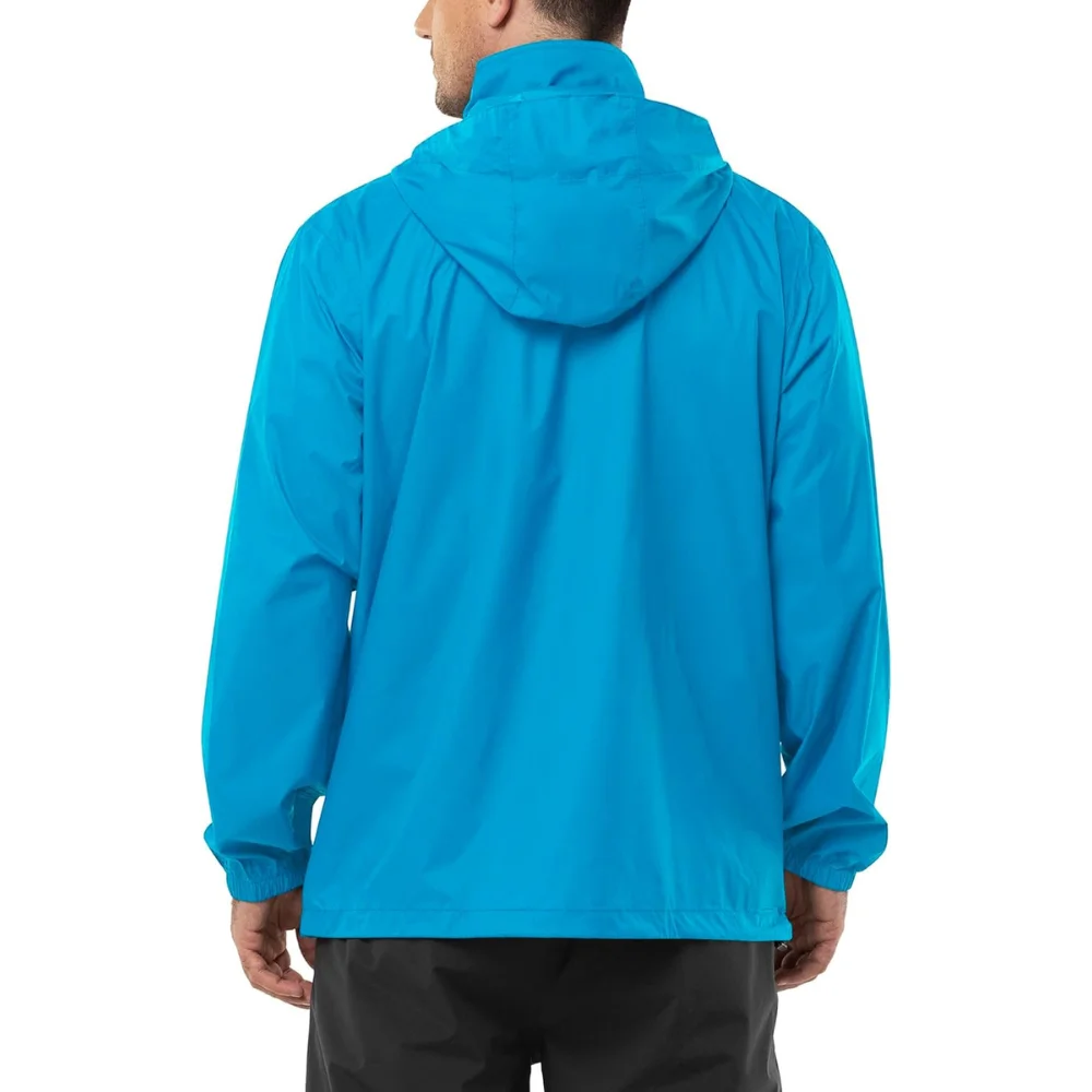 Buy Hooded Yellow Windproof Fashion Soft Shell Outdoor Winter  Sports Hiking Running Rain Windbreaker Jackets