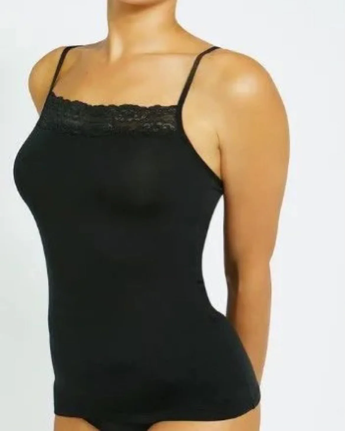 Export Quality Ladies Stretch Lace Tank Top Cotton Fabric Casual Style Zipper Embroidery Pocket Windproof Outer Feather Accents