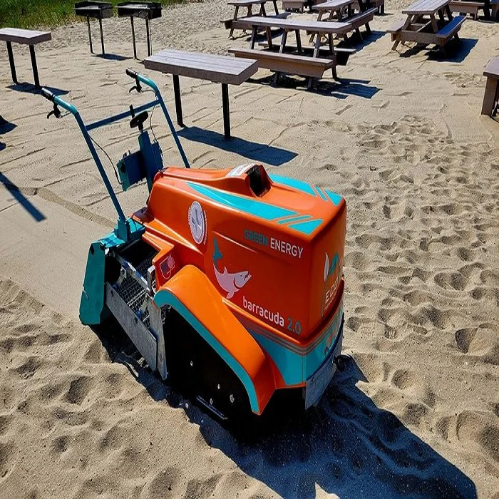 Competitive Price Beach Sand Cleaning Machine Sweeper Tractor New Used Beach Cleaner Machinery Motor Engine Beach Garbage