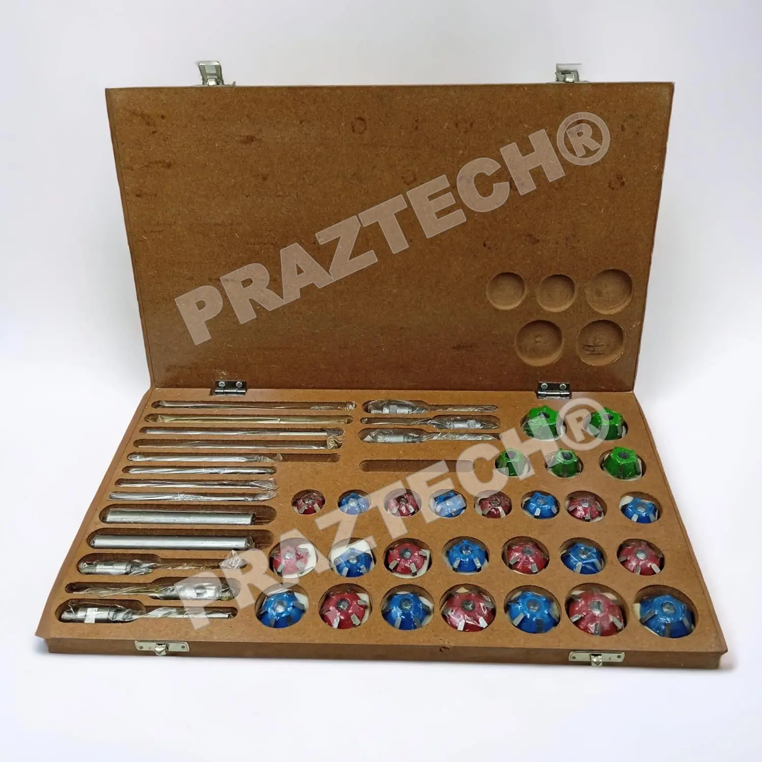 Hardened Engine Valve Seat 27x Cutter Set - 3 Angle Job | All in One | 212 Predator Hemi/Non-Hemi/Clone Engines GCV/GC/Gx 196/2