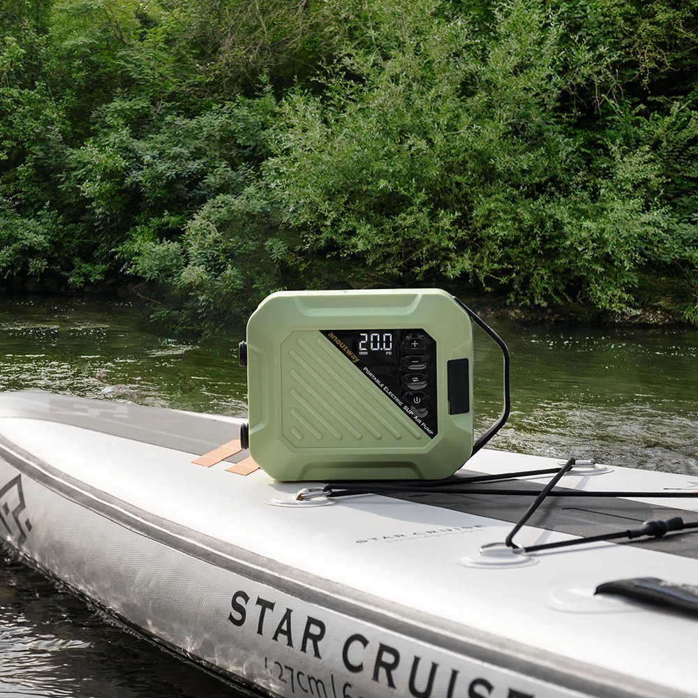 Inflation & Deflation Cordless Portable Paddle Board Pump Rechargeable Electric Sup Pump