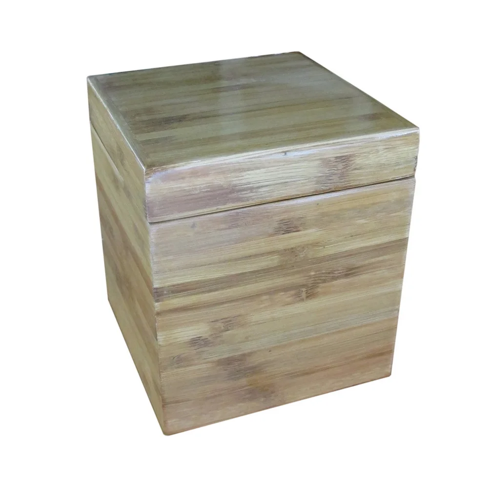 Хит продаж, 2024 бамбуковая коробка с крышкой, используемая для кухонной посуды или ванной комнаты, экологически чистый продукт, новый продукт, Бамбуковая коробка