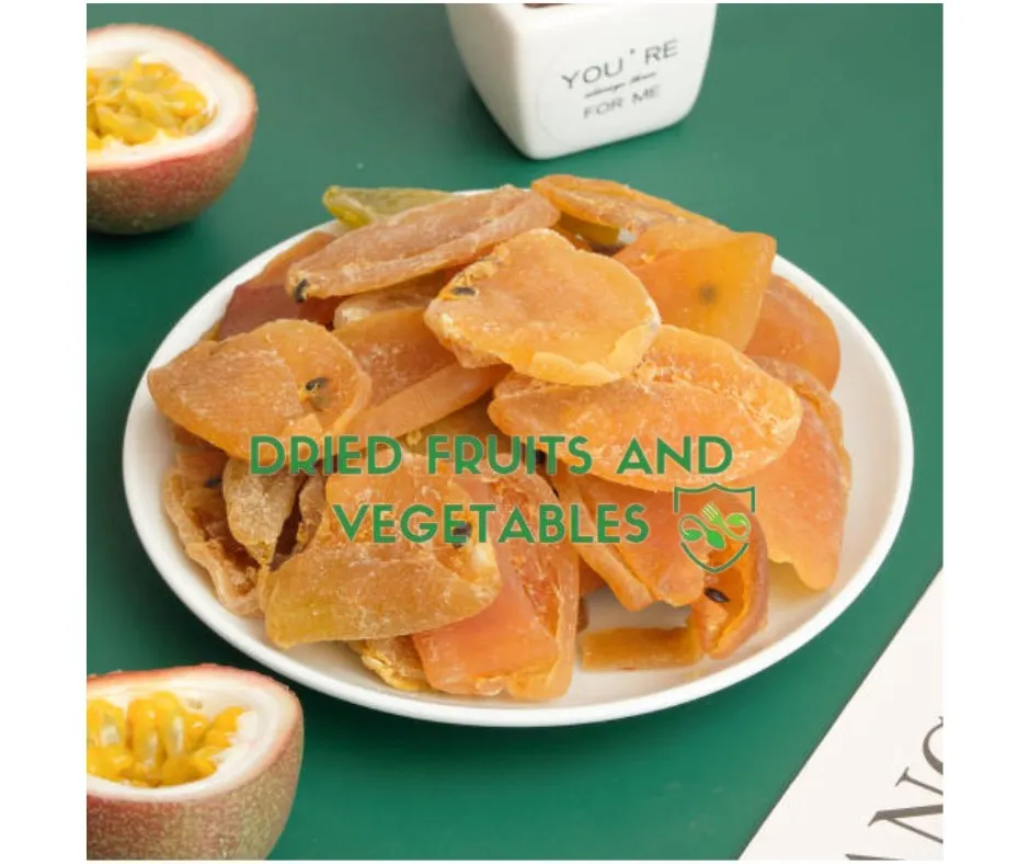 Dried Passion Fruit Natural Flavor Dried Fruits Natural zip packing OEM Dry fruit factory in Vietnam Akina