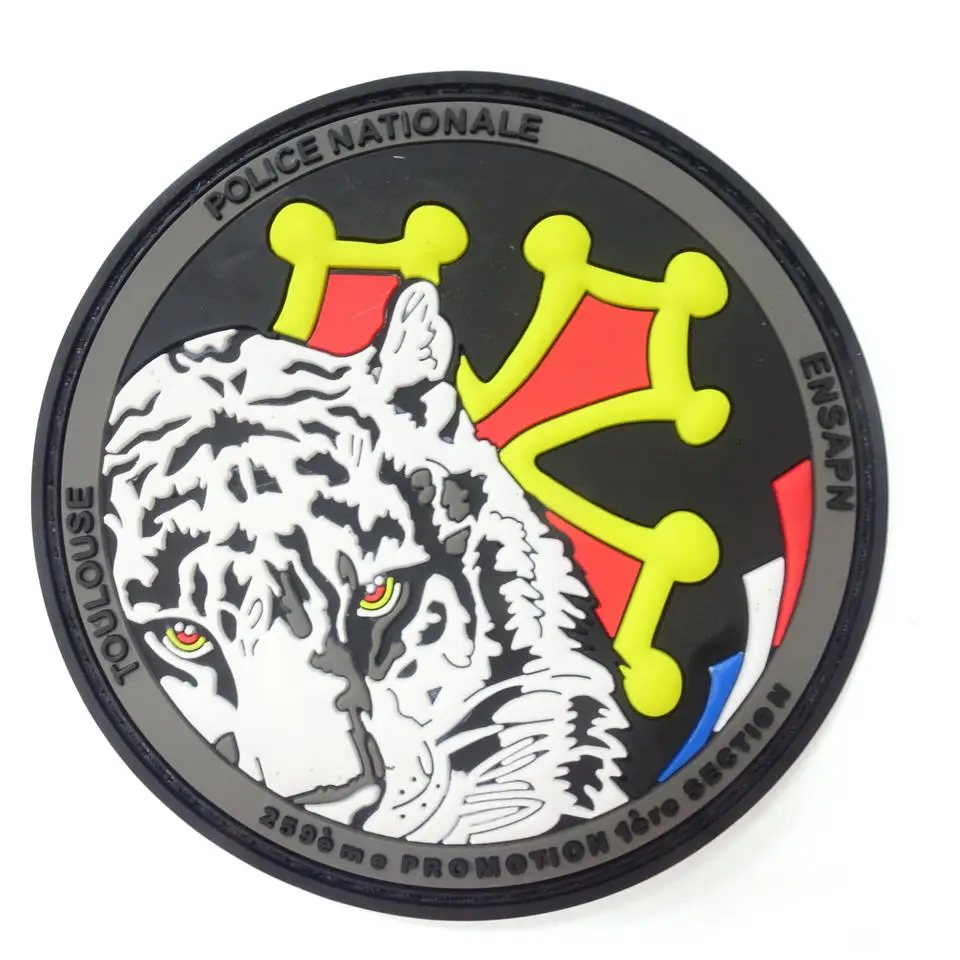 Good Quality Custom Your Logo Embossed 3D Garment PVC Rubber Label Patch Silicone Patch Die-Cut Clothing Soft PVC Patches