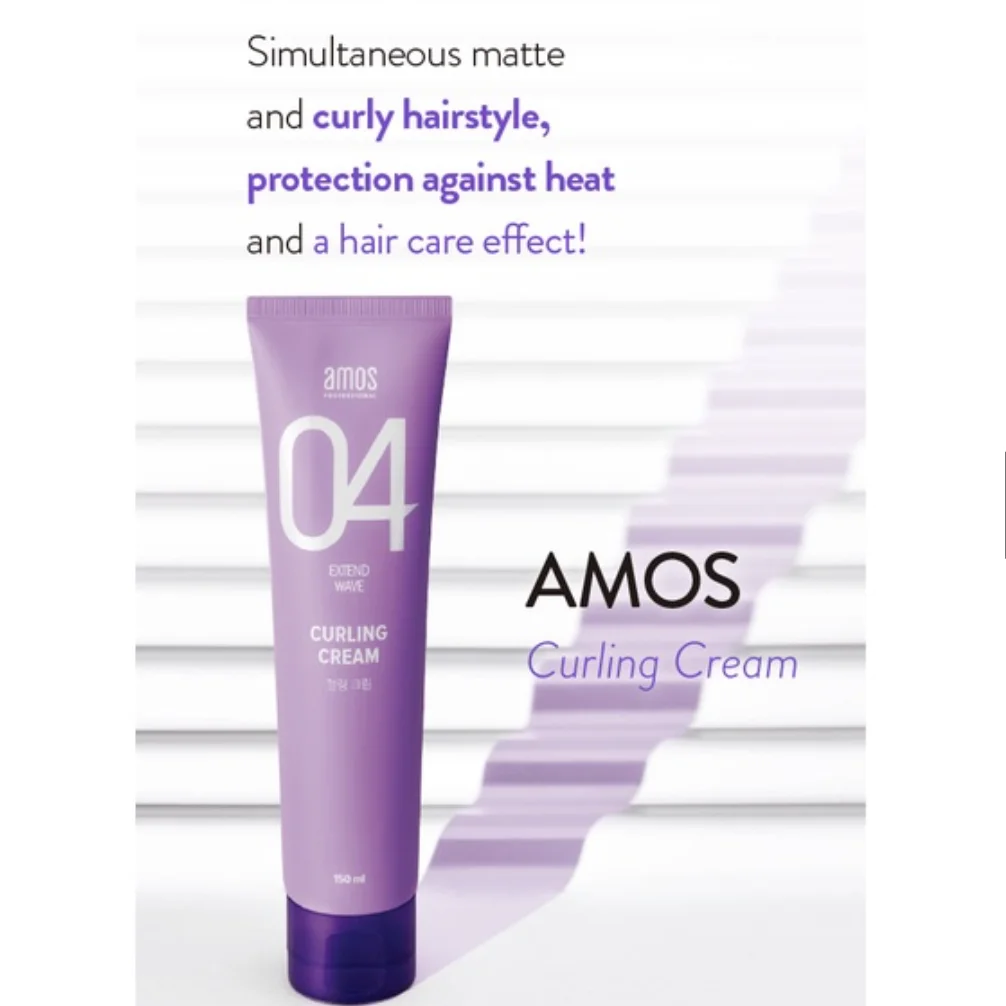 [AMOS PROFESSIONAL] Curling Hair Cream 150ml  {KOREAN BRAND}