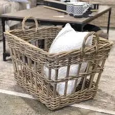 Elephant Shape Difficult Wicker Easter Basket Wicker Laundry Basket Rattan Storage Basket made by Vietnamese Handicraft