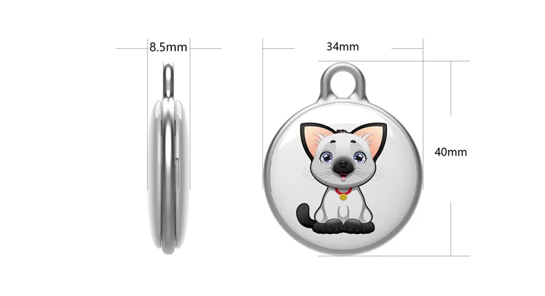 Factory Wholesale Smart Portable Wireless Pet Tracker Waterproof GPS Dog Cat Locator