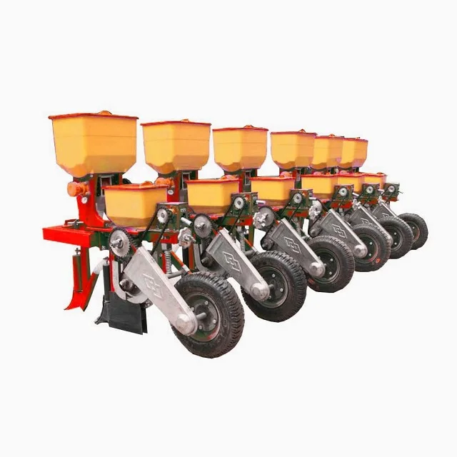 Agricultural Maize Seeder Drill 4 Rows Corn Planter With Fertilizer Corn Precise Seeder For Sell At Low Price