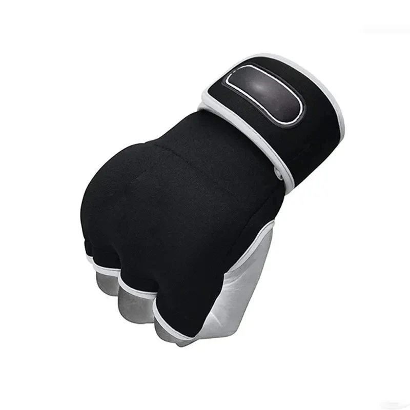 Professional Karate Mitts Elasticated Cotton Martial Arts Boxing MMA Training Inner  Open Finger Muay Thai Bandages Fist