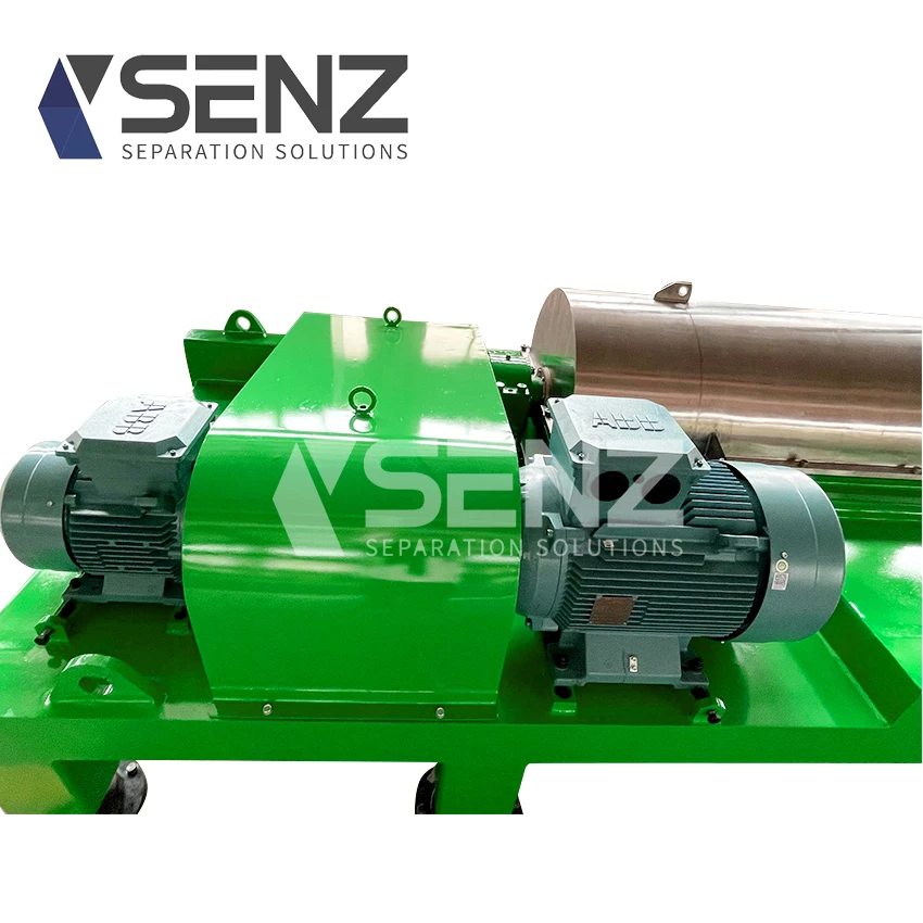 High Quality China Decanter Centrifuge manufacturer for Olive Oil Separation Oil filter Machine