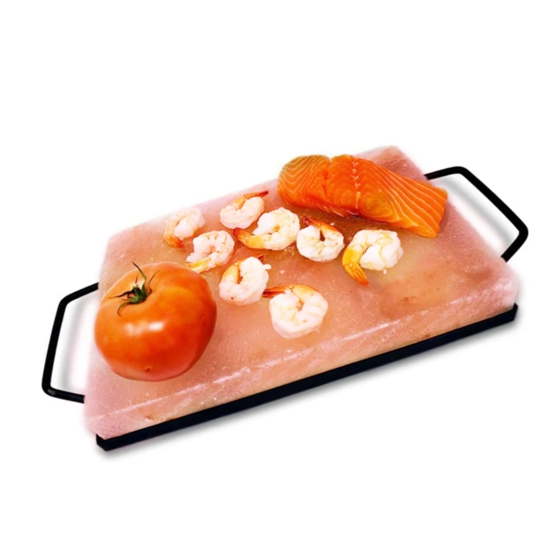 Himalayan salt cooking slabs Fruits And Meats natural crystal Slabs BBQ slabs with tray Wholesale Price