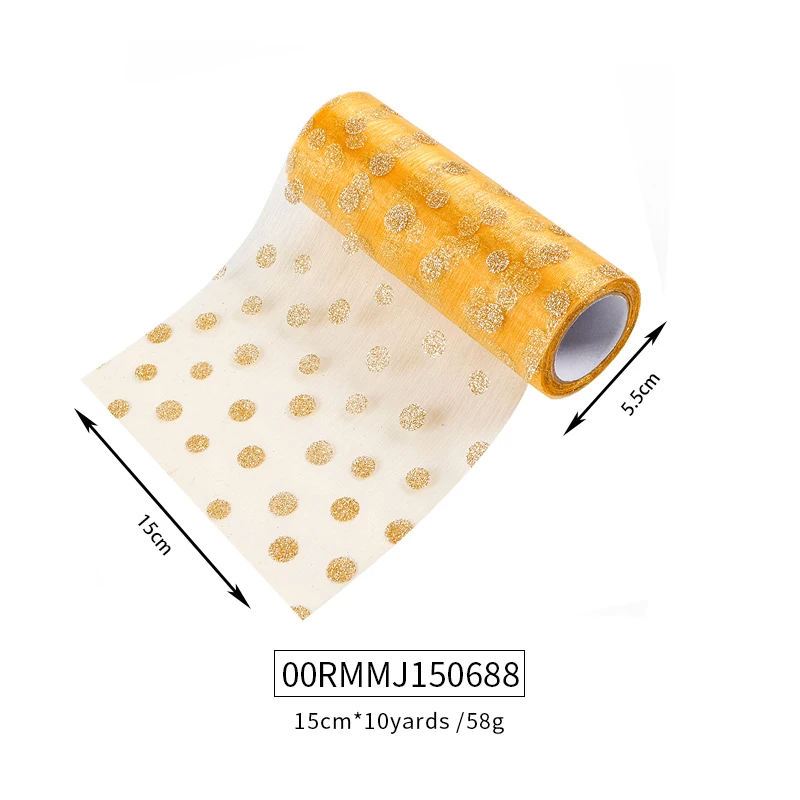 MSD American Net Tulle Roll Dress Fabric DIY Tulle Mesh Fabric Roll Ribbon Party Decoration Tulle Roll