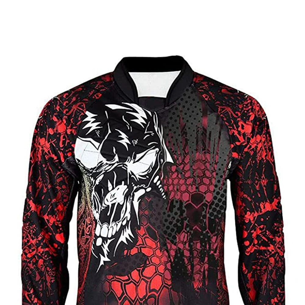 Water Resistant Breathable Wholesale High Quality Paintball Jerseys Custom New Design Full Sleeve Stylish Paintball Jersey