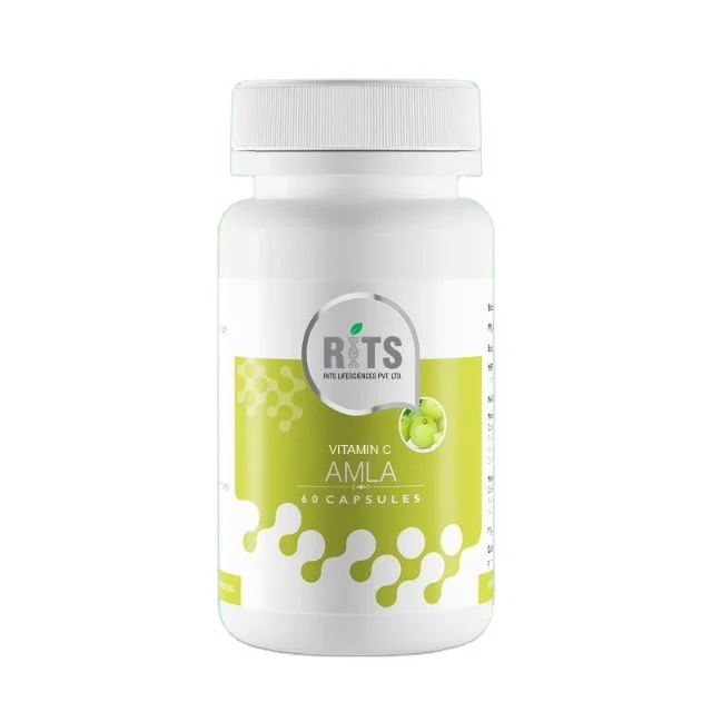 Private Label Vitamin C Capsules with Amla Extract Wholesale Price Indian Exporter for Adults Immunity Booster