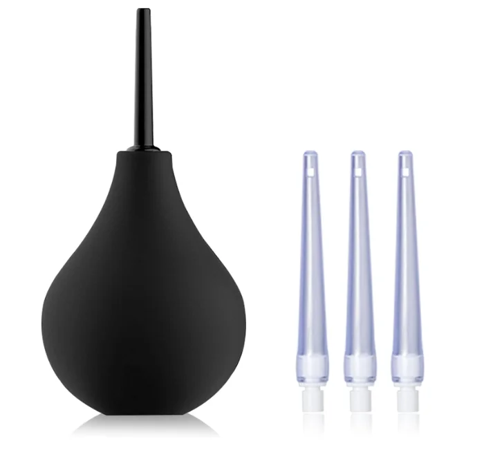 Adults Enema Sprayer Rectal Enema Bulb Syringe Anal Vaginal Douche Tool