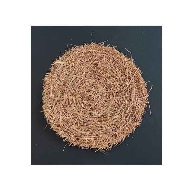 Indian Exporters Offer Best Prices 100% Natural Coir Kitchen Scrubber Pads Eco-Friendly Hand Cleaning Brush Pot High Sponge Dish