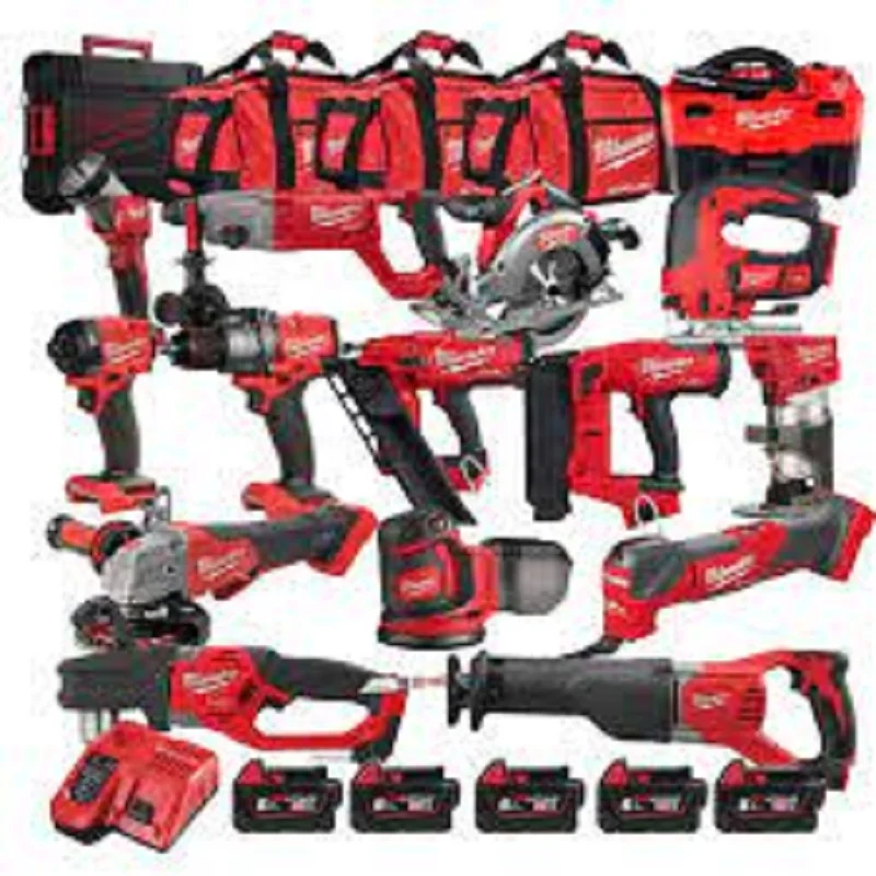 Best Quality MilWauKees 2695-15 Cordless 15 Pieces Tools Kit 18V-20V w/ Free Shipping