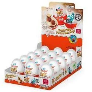 Kind-er Joy - FOUR Pack 20g Chocolate Cream Eggs With Toy - Imported Kind-er Joy - FOUR Pack 20g Chocolate Cream Eggs With Toy