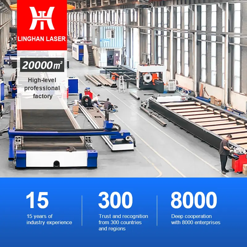 JINAN LH 2024 недорогая стальная труба и пластинчатая волоконная трубка лазерная резка машина