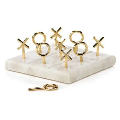 New Design Tic Tac Toe Chessboard Modern Chess Board Set And Pieces Decoration