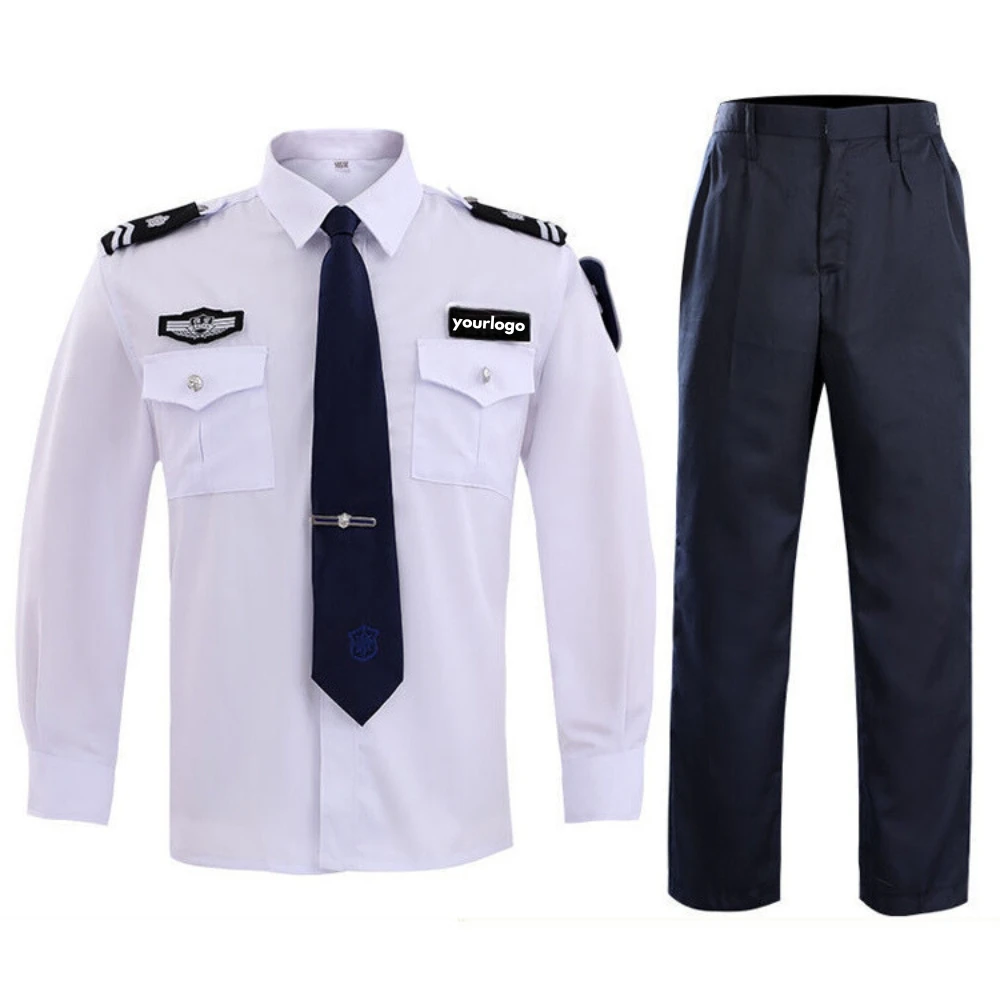 Customize Long Sleeves Short Sleeves Shirt Guard Uniform Security Workwear Airport Security
