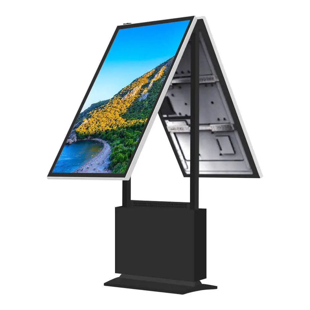 Floor standing advertising wifi advertising kiosk digital signage display advertisement player digital totem outdoor