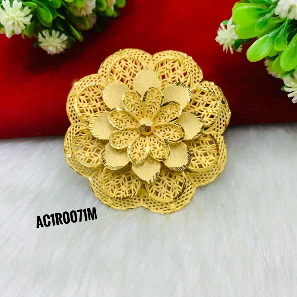 Designer gold plated online Design fashion jewellery  Rings  for the best gold plated ring from our collection