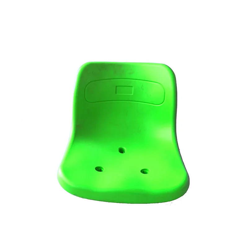 2023 Middle Backrest HDPE high back fixed plastic stadium seating chairs for football stadium grandstands