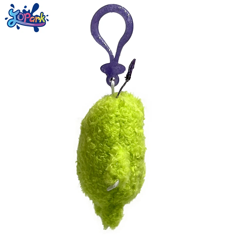 Customized High quality Christmas Plush Doll Mini Keychain Plushies OEM ODM Green Stuffed Key Chain Toy Monster Season Gift