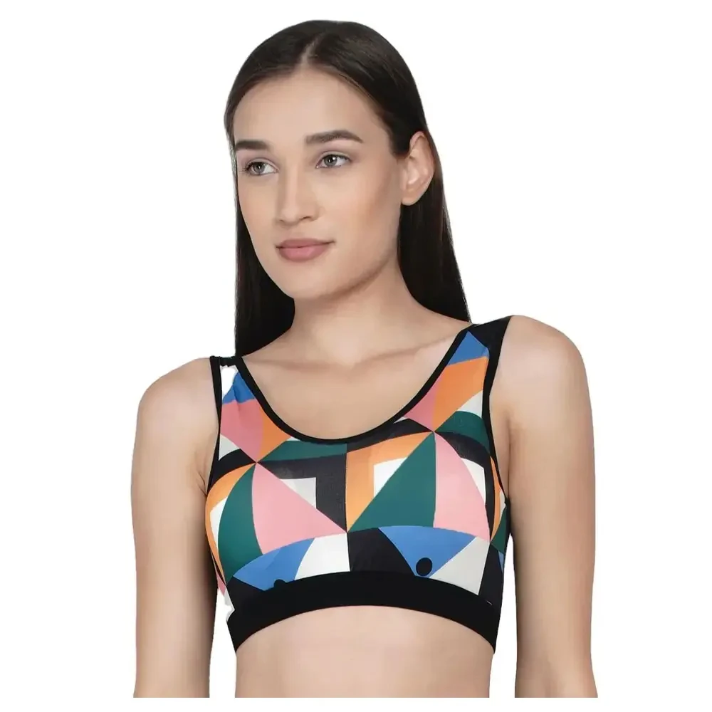 Custom color oversized High Elasticity Ribbed gym wear sports bar wholesale price Tops Classic Square Neckline Sports Bras women