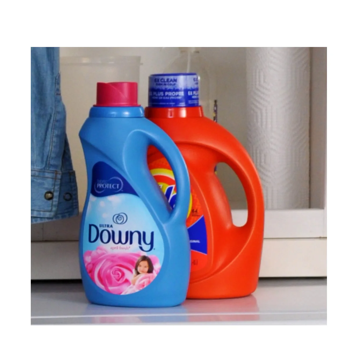 Downy Ultra Laundry Liquid Fabric Softener (Fabric Conditioner), April Fresh, 140 fl oz, 190 Loads