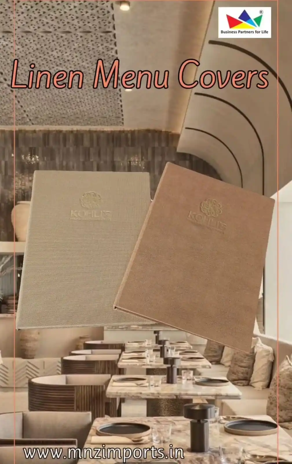 jute and linen fabric finish menu folder high design direct factory supplier of leather  hotel products and hospitality items
