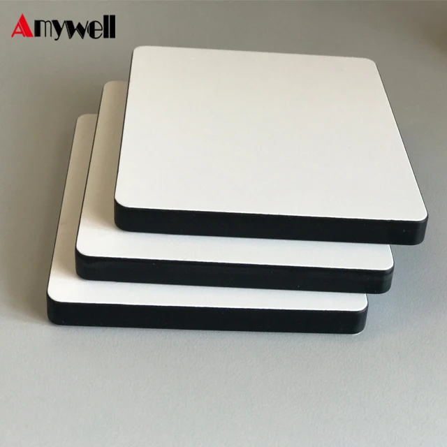 Amywell CE качественный прочный влагостойкий ламинат 12 мм компактная белая доска hpl formica