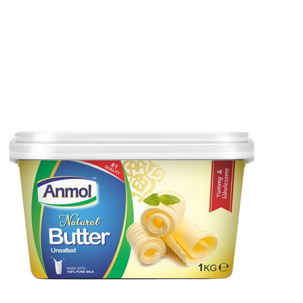 Foodies (PVT.) Limited  Unsalted Butter of Top Quality Imported from Pakistan for Everyday Usage
