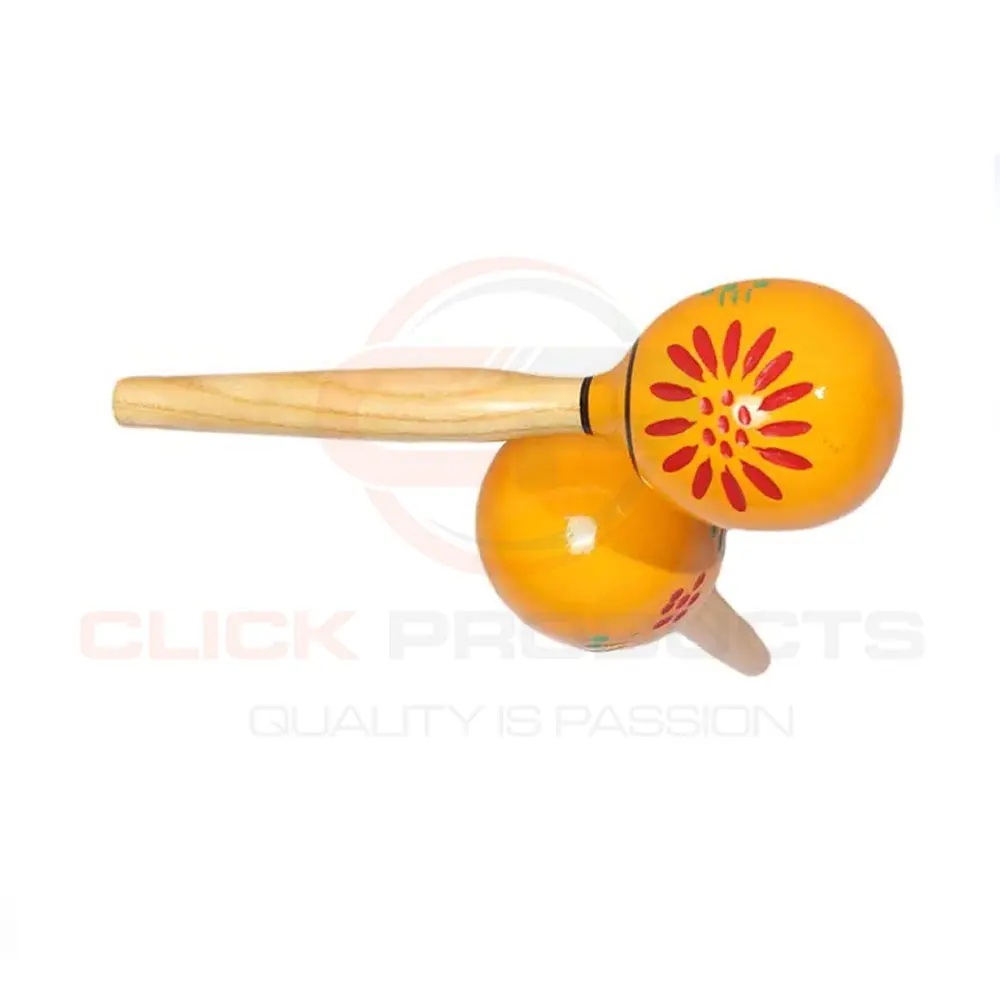 Wooden Varnish Sand Hammer Toy Kids Instrument Education Toy Musical Hand Shaker Maracas