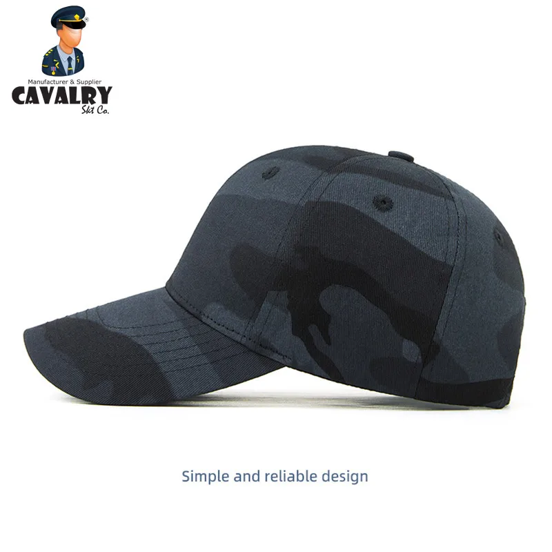 Street Style Multi Cam Sports Baseball Caps Comfortable Fabric Multi Cam Sports Baseball Caps By CAVALRY SKT COMPANY
