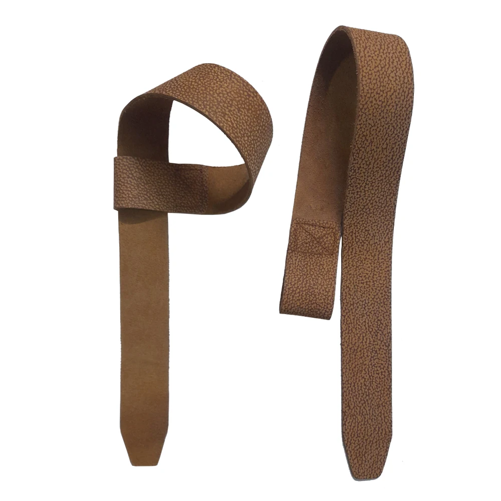 Gym Wrist Straps for Weightlifting Powerlifting Workout Training Leather Lifting Straps Best Selling Suede Unisex