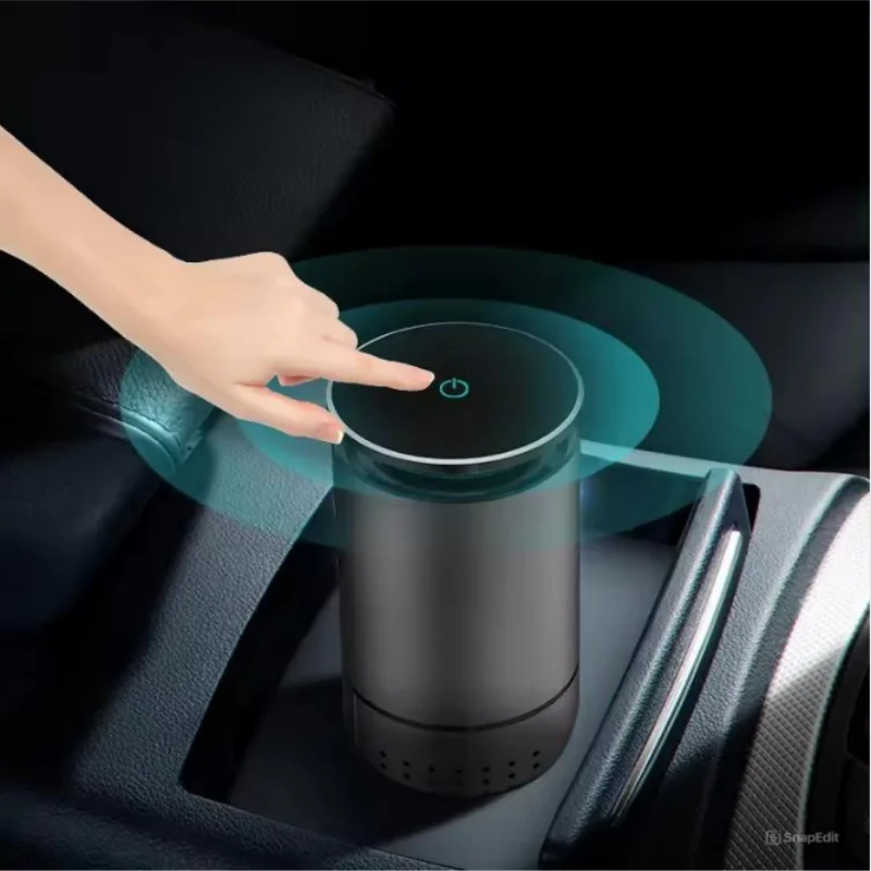 NEW PRODUCT Customized Nana Photocatalyst Filters Hepa Filter Mini Car Air Purifier