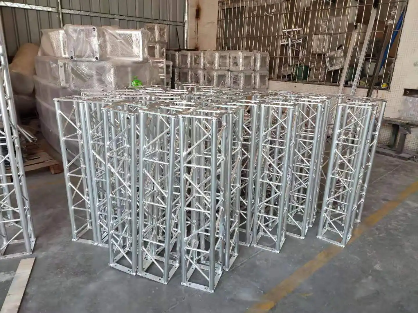 Easy Installation and Remove Aluminum Spigot Truss Portable Outdoor Event Truss Frame