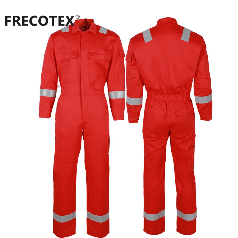 High Visibility flame retardant safety clothing Hi Vis Mid weight Flame Resistant FR clothing wholesale Coverall