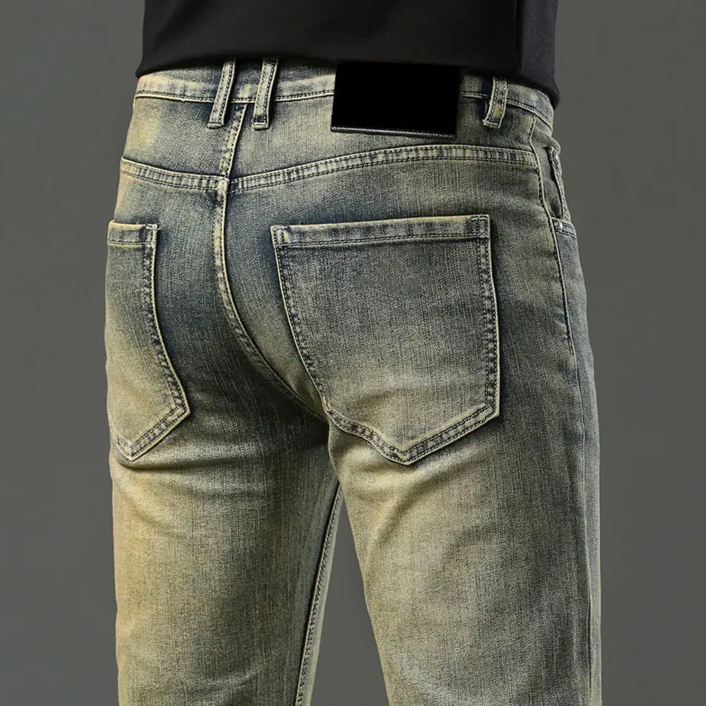 New Style Fashionable Design Denim Jeans Pakistan Manufacturer Fashion Slim Fit Custom Jeans Pants Men Denim Jeans